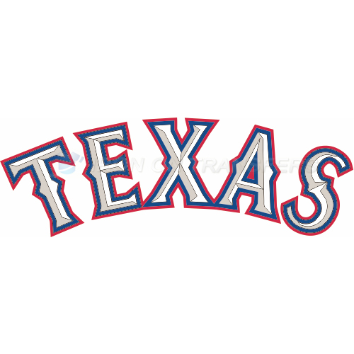 Texas Rangers Iron-on Stickers (Heat Transfers)NO.1973